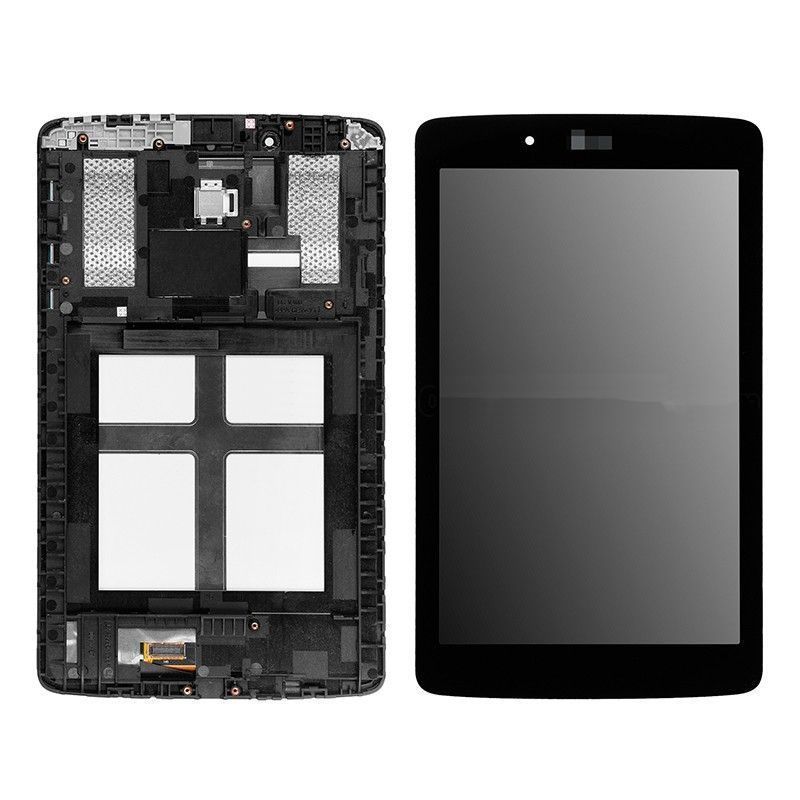 Дисплей для LG V400 G Pad 7.0, V410 с рамкой черный 07054 фото