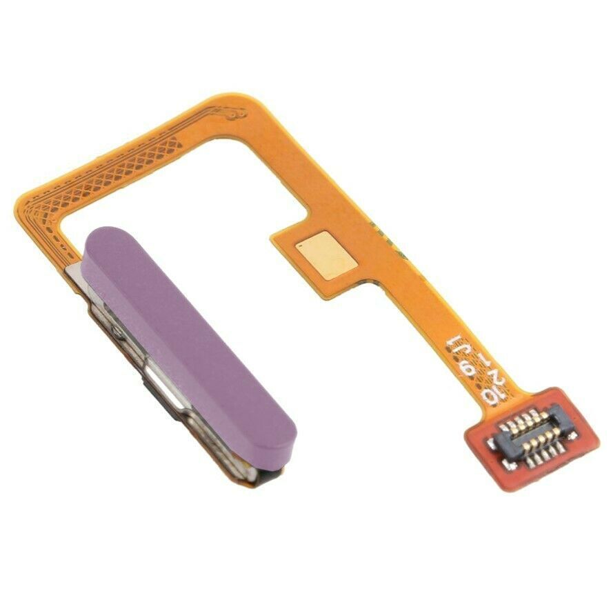 Шлейф для Xiaomi Mi 11 Lite, Mi 11 Lite 5G, 11 Lite 5G NE з кнопкою включення та сканером відбитка пальця, рожевий 26055 фото