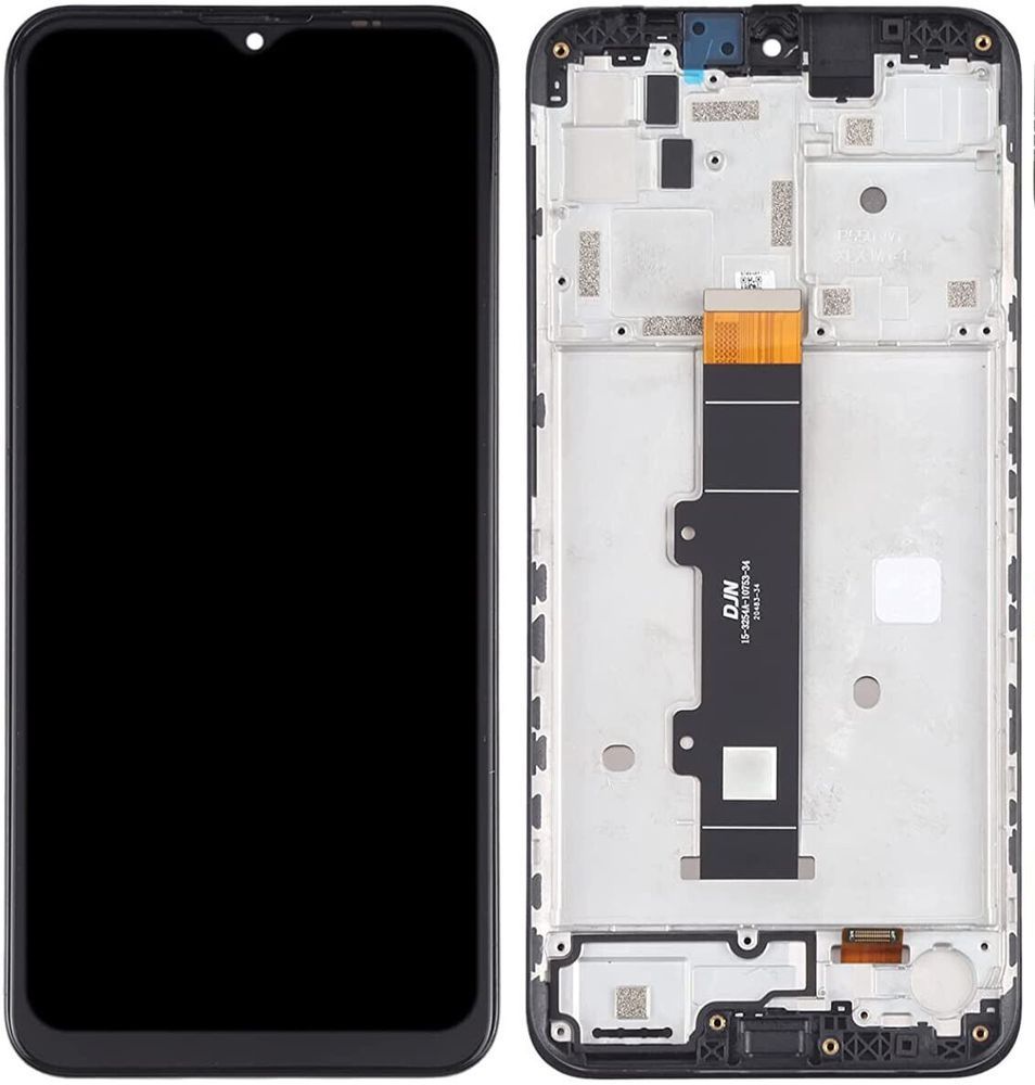 Дисплей для Motorola XT2129 G30 с рамкой черный 27122 фото
