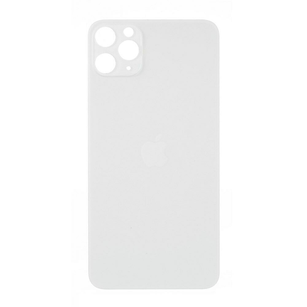Задняя крышка для Apple iPhone 11 Pro Max, серебристая, Оригинал Китай, в комплекте стекло камеры 16180 фото