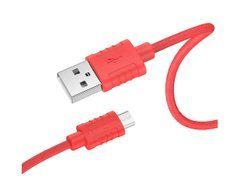 Кабель Borofone BX52 Microusb 1m 2.4A красный 25843 фото
