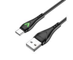 Кабель Borofone BX65 Type-C 1m 2.4A черный 26000 фото
