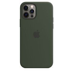 Чехол силиконовый Silicone Case для Apple iPhone 12, iPhone 12 Pro Dark Olive 21514 фото