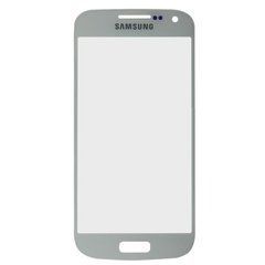 Переднее стекло Samsung I9190 Galaxy S4 mini, I9192 Galaxy S4 Mini Duos, I9195 Galaxy S4 mini белое 06564 фото