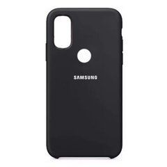 Чехол силиконовый Silicone Case для Samsung A217F A21s (2020) Black 18948 фото