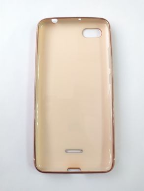 Чехол силиконовый Plating Case для Xiaomi Redmi 6A золотой 16890 фото
