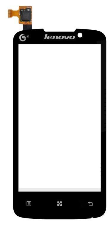 Сенсор (тачскрин) Lenovo A670T черный 00722 фото