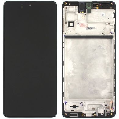 Дисплей для Samsung M515F Galaxy M51 с рамкой черный TFT 31145 фото