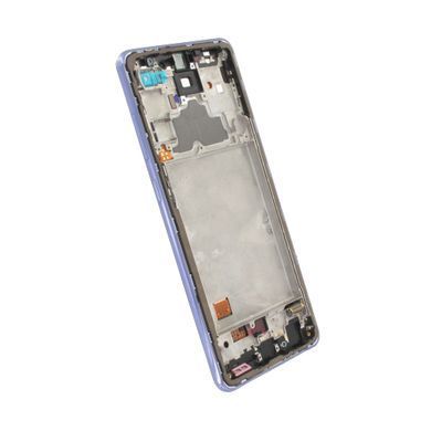 Дисплей для Samsung A725F Galaxy A72 з рамкою фіолетовий (GH82-25463C) Оригінал 28293 фото