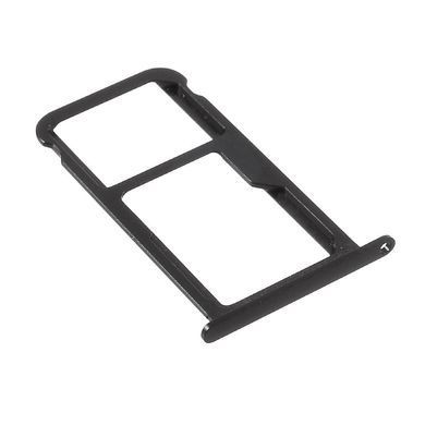 Держатель Sim-карты и карты памяти Huawei P10 (VTR-L09, VTR-L29) черный 10149 фото