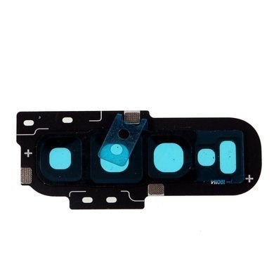 Стекло камеры Samsung G973 Galaxy S10, с рамкой черного цвета, Prism Black 15812 фото