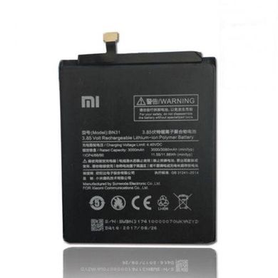 Аккумулятор BN31 для Xiaomi Mi A1, Mi5X, Redmi Note 5A, Redmi Note 5A Pro, Redmi S2 3000mAh 10992 фото