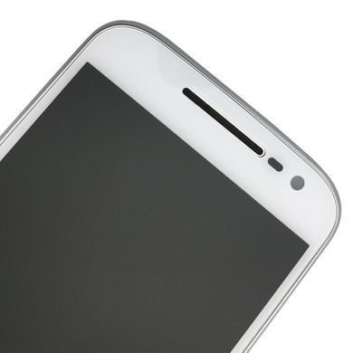 Дисплей для Motorola XT1640 Moto G4 Plus, XT1641, XT1642, XT1643, XT1644 с рамкой белый 14570 фото