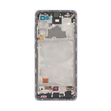 Дисплей для Samsung A725F Galaxy A72 з рамкою фіолетовий (GH82-25463C) Оригінал 28293 фото