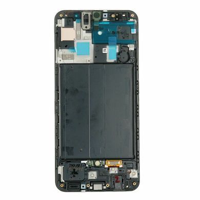 Дисплей для Samsung A505F Galaxy A50 с рамкой черный (GH82-19204A) Оригинал 13824 фото