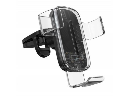 Автотримач з безпровідною зарядкою Baseus Wireless Charger Explore Gravity Car Mount 15W (WXYL-K02) 20294 фото