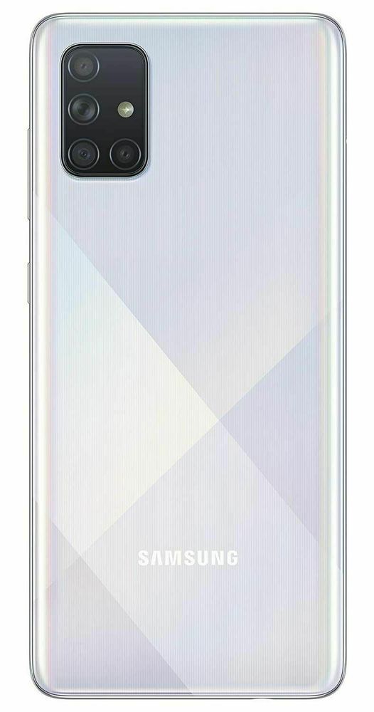Задняя крышка для Samsung A715F Galaxy A71 белая, со стеклом камеры, Оригинал Китай 22852 фото