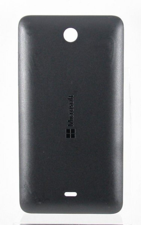 Задняя кришка для Microsoft (Nokia) Lumia 430 Dual Sim (RM-1099) черная Оригинал Китай 07387 фото