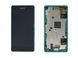 Дисплей Sony D5803, D5833 Xperia Z3 Compact Mini черный и рамкой зеленого цвета Оригинал Китай 08765 фото