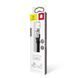 Кабель Baseus Two-in-one Portable Lightning + microUSB 2A (0,23m) Silver (CALMBJ-0S) 18069 фото 2