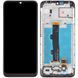 Дисплей для Motorola XT2095 Moto E7 з рамкою чорний 27173 фото