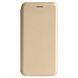 Чехол-книжка Premium Case под кожу Xiaomi Redmi Note 7 золотой 15661 фото 1