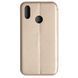 Чехол-книжка Premium Case под кожу Xiaomi Redmi Note 7 золотой 15661 фото 2