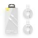 Кабель Baseus Simple Wisdom Data Cable Kit Lightning Type-C 1.5m (TZCATLZJ-02) белый 26327 фото 1