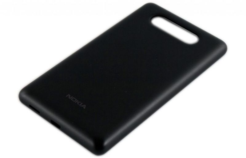 Задняя кришка для Nokia Lumia 820 черная Оригинал Китай 08666 фото