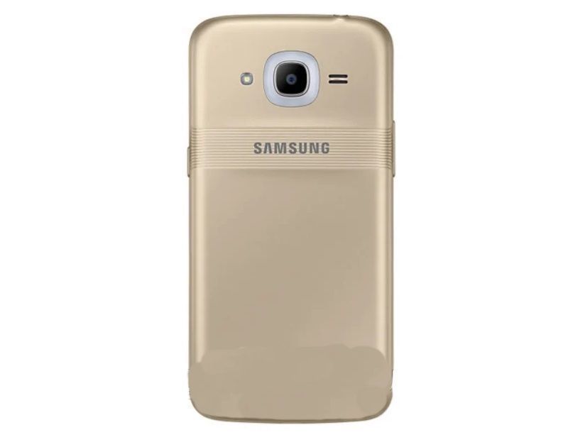 Задняя крышка для Samsung J210 Galaxy J2 (2016) золотистая Оригинал Китай 08400 фото