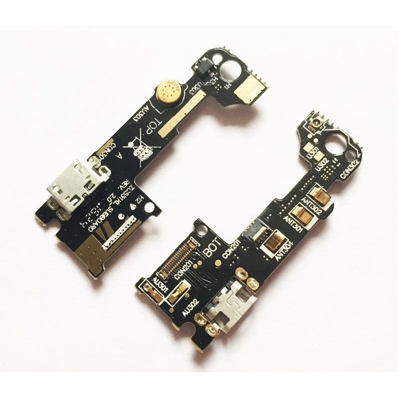Нижняя плата для Asus ZenFone 3 Laser (ZC551KL) Z01BDC с разьемом зарядки и микрофоном 09742 фото