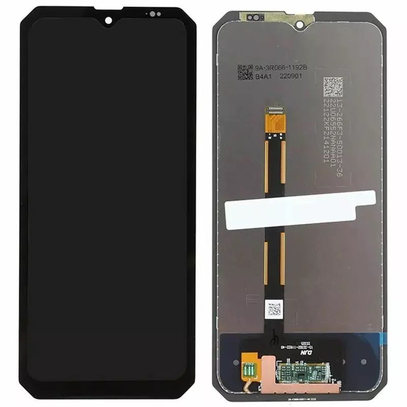 Дисплей для Blackview BV7100, Oscal S80 чорний 03624 фото
