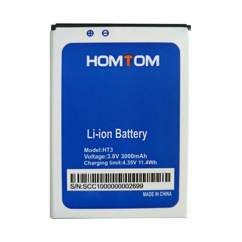 Аккумулятор Homtom HT3, HT3 Pro, Ergo A500 3000mAh 21645 фото