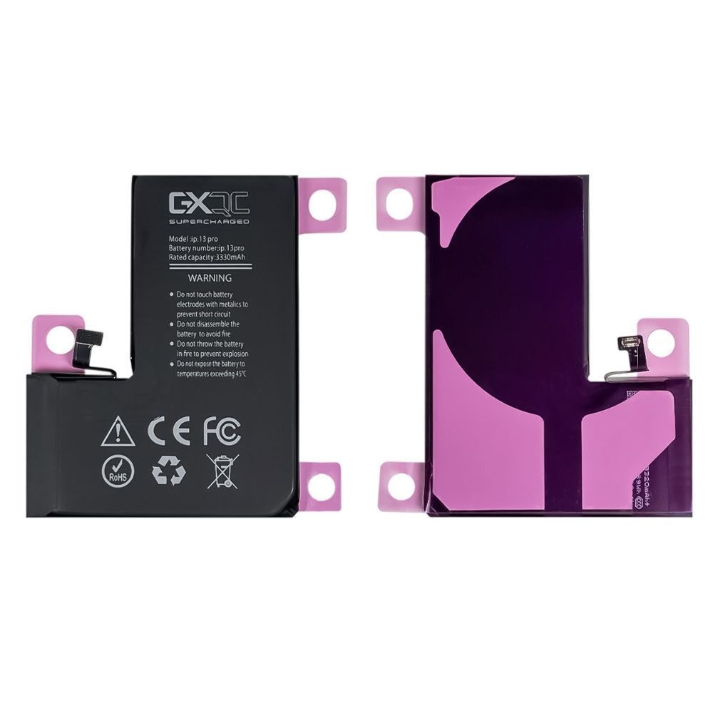 Акумулятор GXQC Supercharged для Apple iPhone 13 Pro 3330mAh посилений 33067 фото