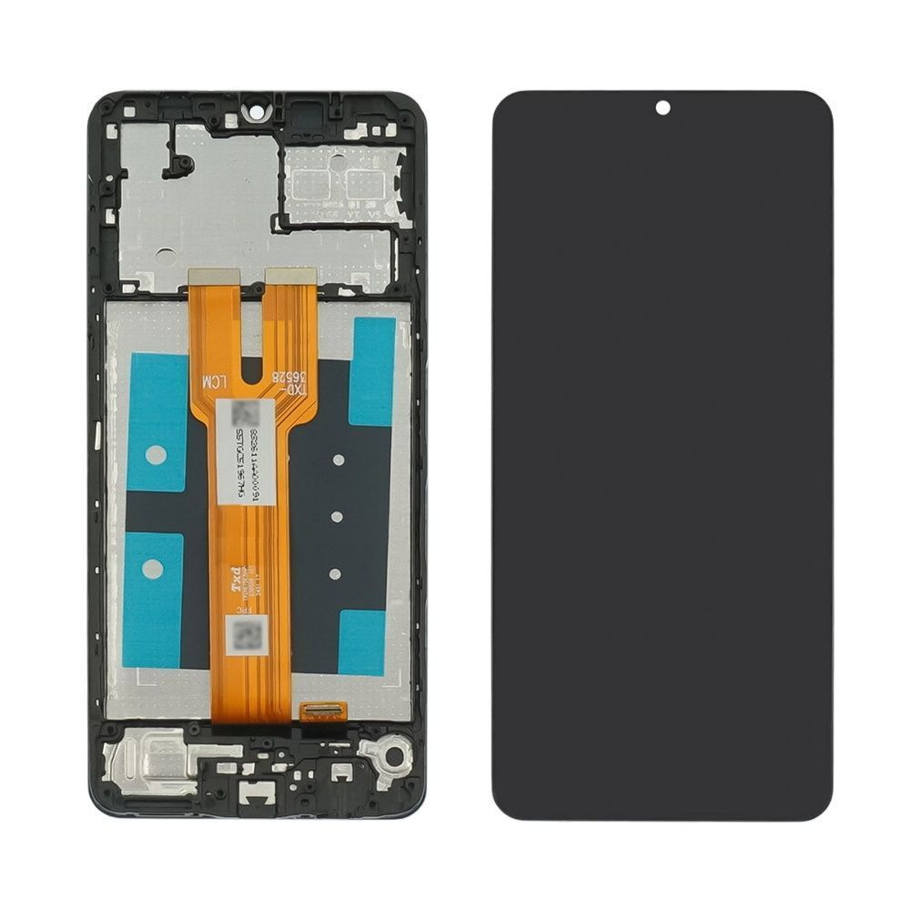 Дисплей для Samsung A066 Galaxy A06 5G с рамкой черный 32868 фото