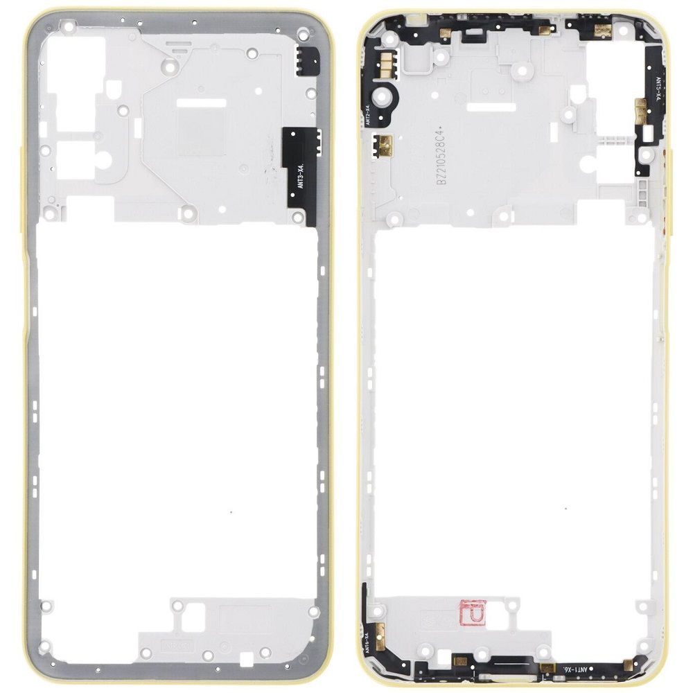 Рамка корпусу для Xiaomi Poco M3 Pro 5G M2103K19PG, M2103K19PI, M2103K19PY жовта, Poco Yellow 32418 фото