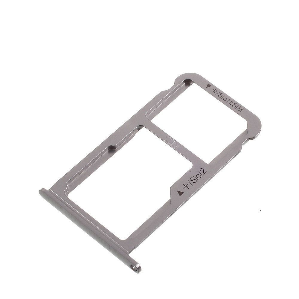 Держатель Sim-карты и карты памяти Huawei Nova CAN-L01, CAN-L11 бело-серебристый 10158 фото