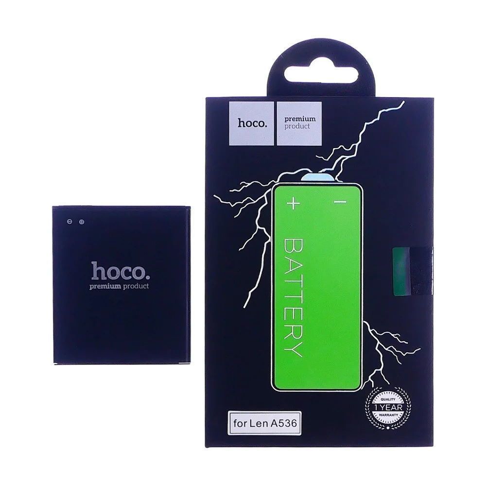 Аккумулятор HOCO BL210 для Lenovo S650, S658T, S820, S696, A358T, A368T, A529, A536, A606, A658T, A656, A658T, A750E, A766, A770E, A828T 2000mAh 16612 фото