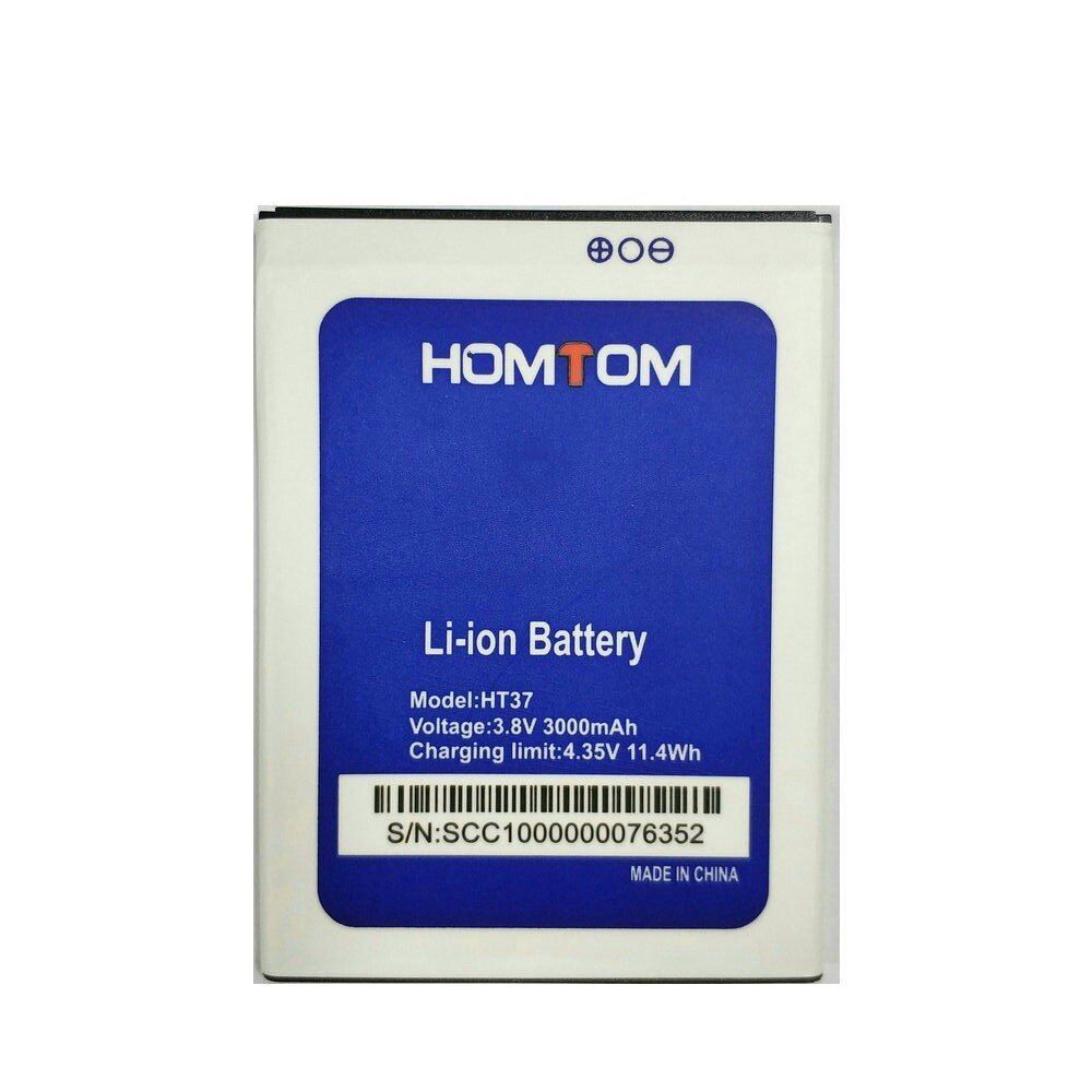 Аккумулятор Homtom HT37, HT37 Pro 3000mAh 21646 фото