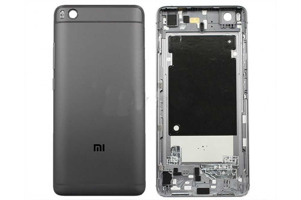 Задня кришка для Xiaomi Mi5S Mi 5S сіра оригінал Китай 03803 фото
