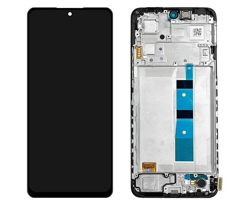 Дисплей для Xiaomi Redmi Note 12 4G з рамкою чорний OLED Хайкопія 29375 фото
