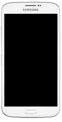 Дисплей для Samsung i9150 Galaxy Mega, i9152 Galaxy Mega з рамкою білий 02532 фото