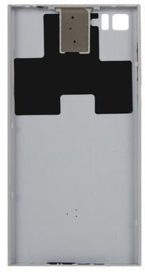 Задня кришка для Xiaomi Mi3 срібляста TD-CDMA 03476 фото