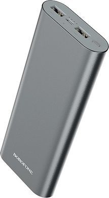 Внешний аккумулятор (Повербанк) Borofone BT19B 20000 mAh gray 20286 фото