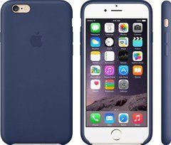 Чехол силиконовый Silicone Case для Apple iPhone 6, iPhone 6S Midnight Blue 13798 фото