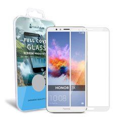 3D Защитное стекло MakeFuture для Huawei Honor 7X Dual Sim (BND-L21) белое 13328 фото