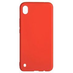 Чехол силиконовый Samsung A105F A10 (2019) красный 17146 фото
