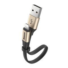 Кабель Baseus Two-in-one Portable Lightning + microUSB 2A (0,23m) Gold (CALMBJ-0V) 18071 фото