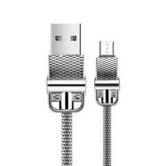 Кабель Joyroom JESS S-M336 microUSB 1m 2.4A серебряный 15207 фото