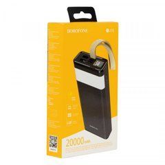 Внешний аккумулятор (Повербанк) Borofone BJ18 20000 mAh черный 26632 фото